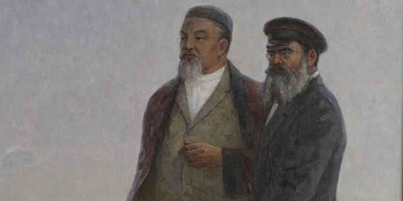 Выставка одной картины. Абай и Михаэлис - Музей Невзоровых